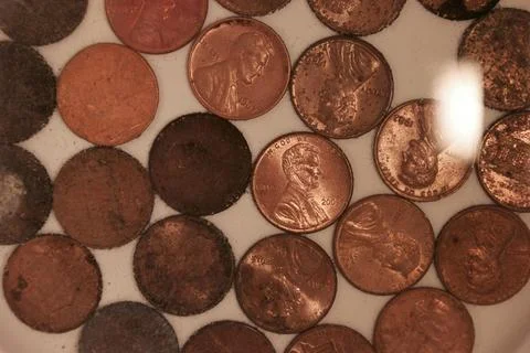 Penny Cleaning Stock Photos