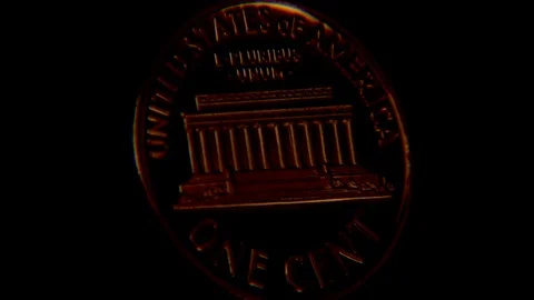 Penny close-up Stock Footage 127181253