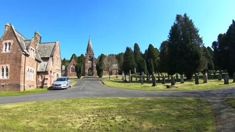 Penrith cemetery Stock Footage 152716820