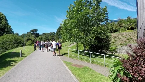 Penryn Campus - University of Exeter hyperlapse 스톡 동영상 126251963