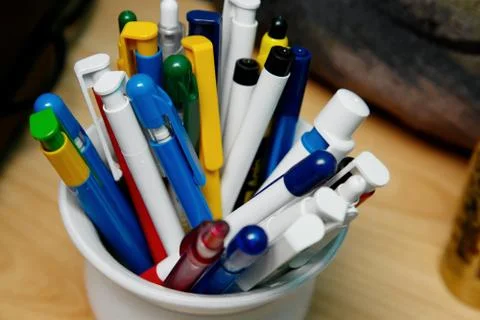 Pens Stock Photos