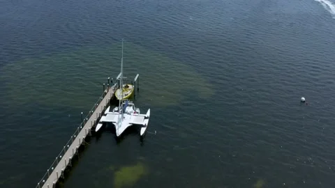 Pensacola Bay, Florida Stock Footage 200860990