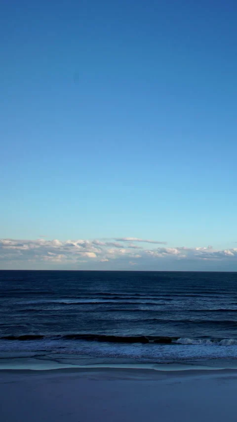 Pensacola beach sunset timelapse Stock Footage 294380848