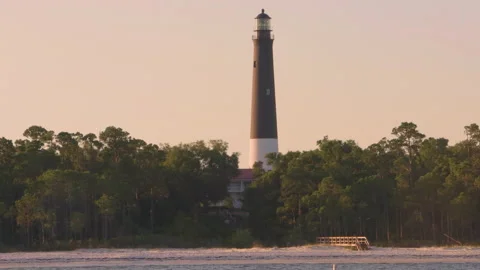Pensacola Lighthouse Stock-Footage 221919304