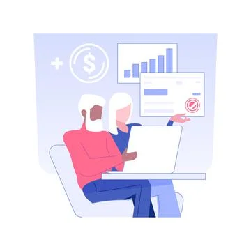 Pension fund isolated concept vector illustration. イラスト素材