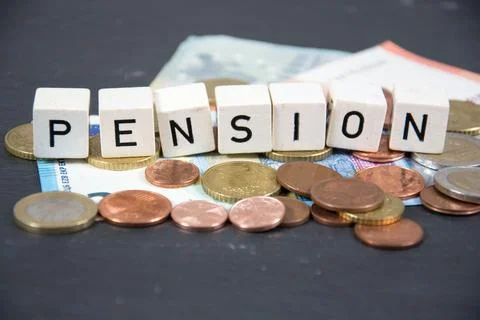 Pension Foto stock