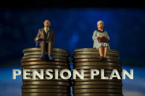 Pension Plan Concept Stock Photos