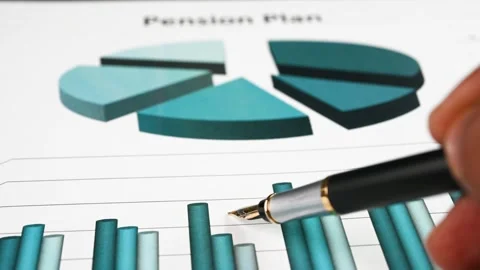 Pension Plan Stock Footage 304537307
