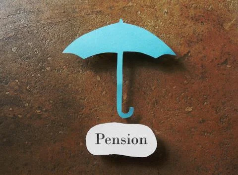 Pension plan Stock Photos