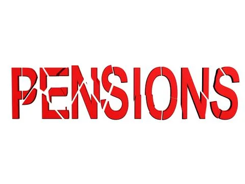 Pensions Stock Illustration