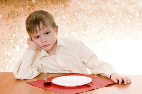 Pensive child Stock Photos