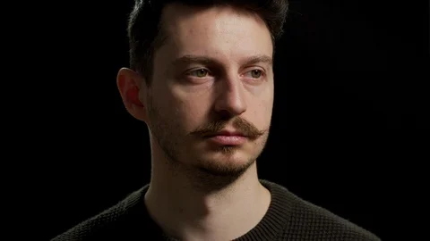 Pensive man Stock Footage 99746199