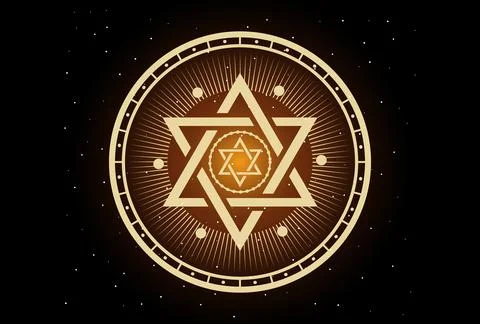 Pentacle Concept Illustration Stock Illustration