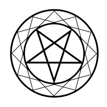 Pentacle Stock Illustration