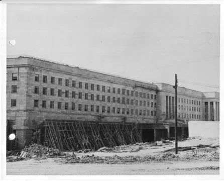 Pentagon Construction Foto stock