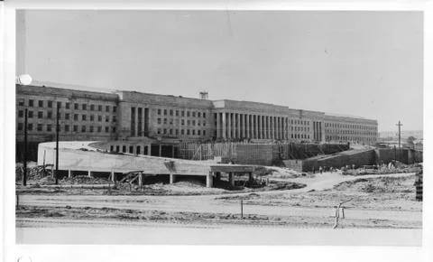 Pentagon Construction 스톡 사진