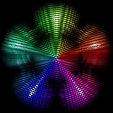 Pentagonal mosaic Stock Illustration