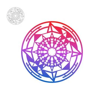 Pentagram Stock Illustration