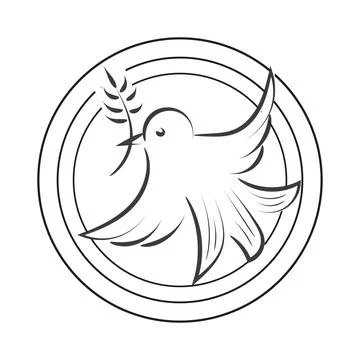 Pentecost poster design for print Stock Illustration