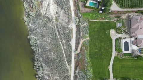 Penticton KVR Trail 库存影片 203913731