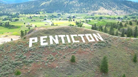 Penticton Sign 库存影片 201585032