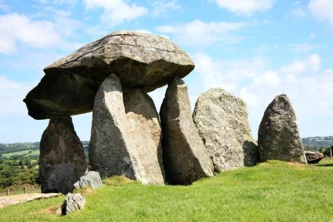 Pentre Ifan 库存照片