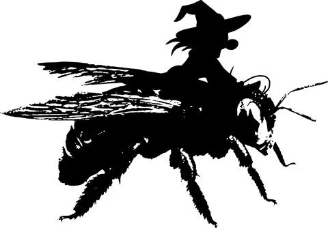 Penyihirlebah Stock Illustration