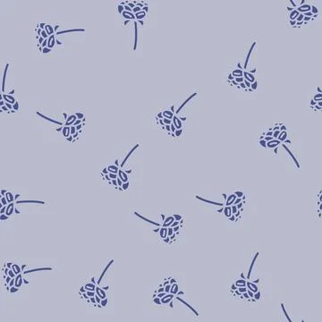 Peony blossom spring glyph vector seamless pattern 스톡 일러스트