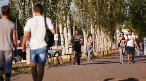 People 005 Stock Footage 18100931