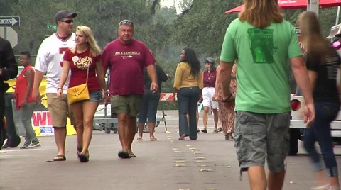 People-15, crowds, ethnically mixed group walking Stock Footage 41894387
