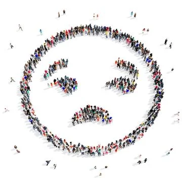 People 3d creative shape イラスト素材