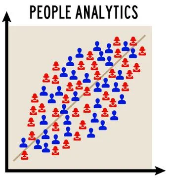 People analytics Stockillustratie