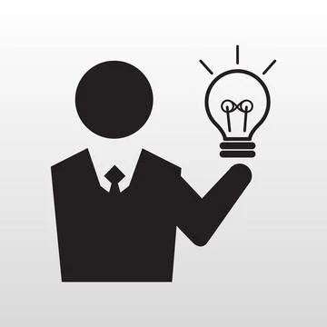 People and lights vector Illustrazione stock
