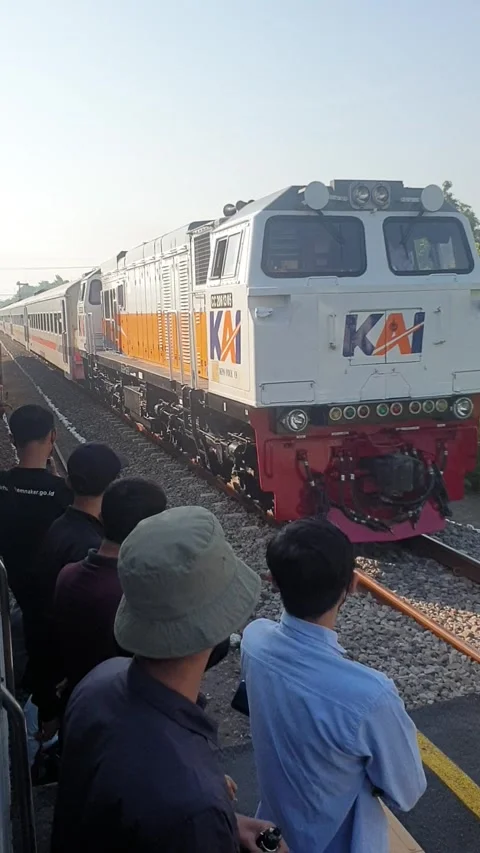 People and Train Stock Footage 242403604