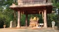 People at Angkor Thom temple complex in Siem Reap, Cambodia HD Footage