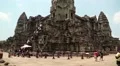 People in Angkor Wat temple, Siem Reap, Cambodia HD Footage