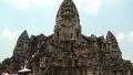 People in Angkor Wat temple, Siem Reap, Cambodia HD Footage