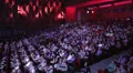 People applaud in the theater HD Footage