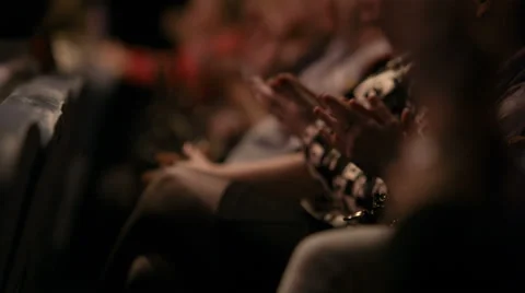 People applauding. Stock Footage 33125485
