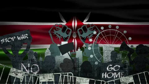 People are protests in Kenya Stock Footage 314281899