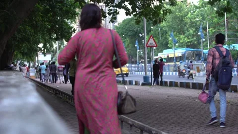 People are walking. Stock Footage 244485256