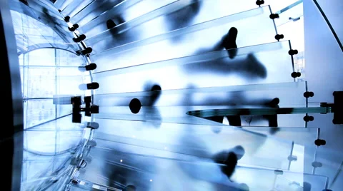 People Arriving for Work Stock Footage 977501