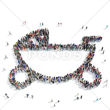 People baby stroller icon Stock Illustrationen