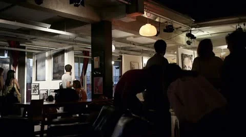 People in Bar TImelapse 스톡 동영상 11322901
