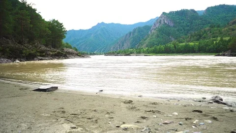 People bathe in the river Vidéo 115482111