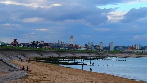 People on the beach Video stock 82661709
