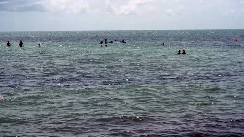 PEOPLE AT THE BEACH Stock Footage 138826659