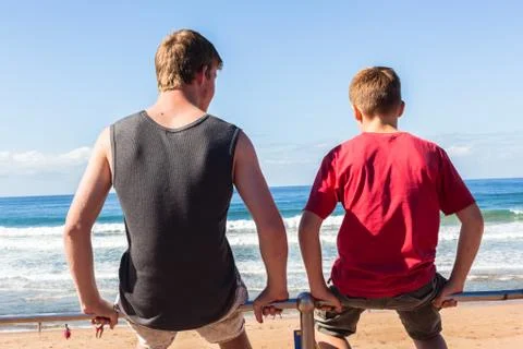 People On The Beach Stock Photos