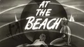 People At The Beach Vintage Vacation Fun Old Home Movie Film Title Graphic Retro HD Footage