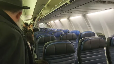 People Boarding an Airplane Plane Flight... | Stock Video | Pond5